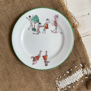 Vintage Peg Grotnertal Doll Plate