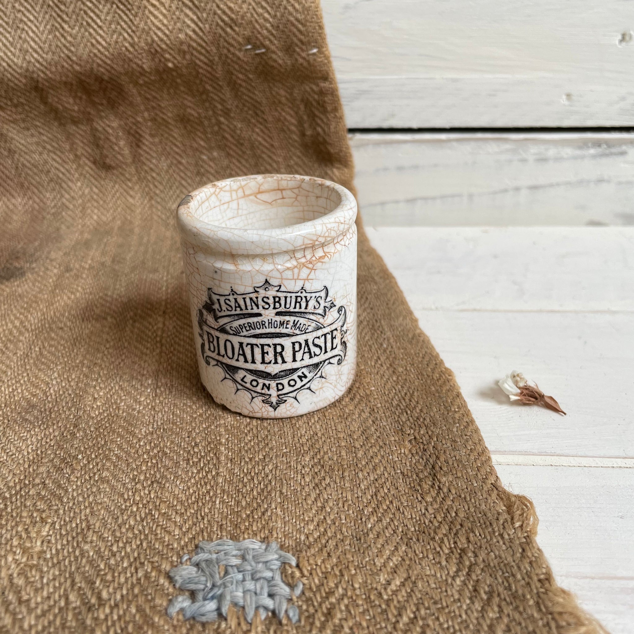 J.Sainsbury Bloater Paste Pot