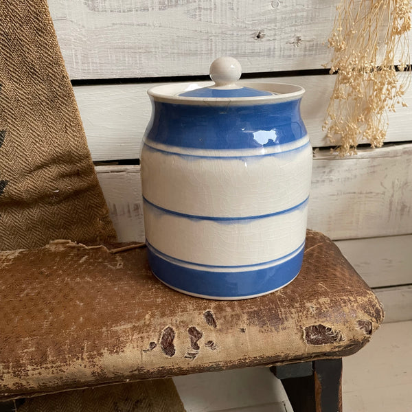 Vintage Price Bros Flour Jar