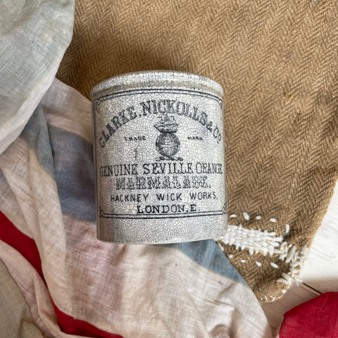 Antique Rare Clarke Nickolls & Co Seville Marmalade Pot