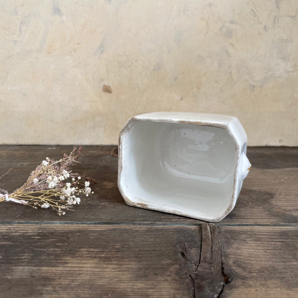 Pretty French Detailed Antique Pot