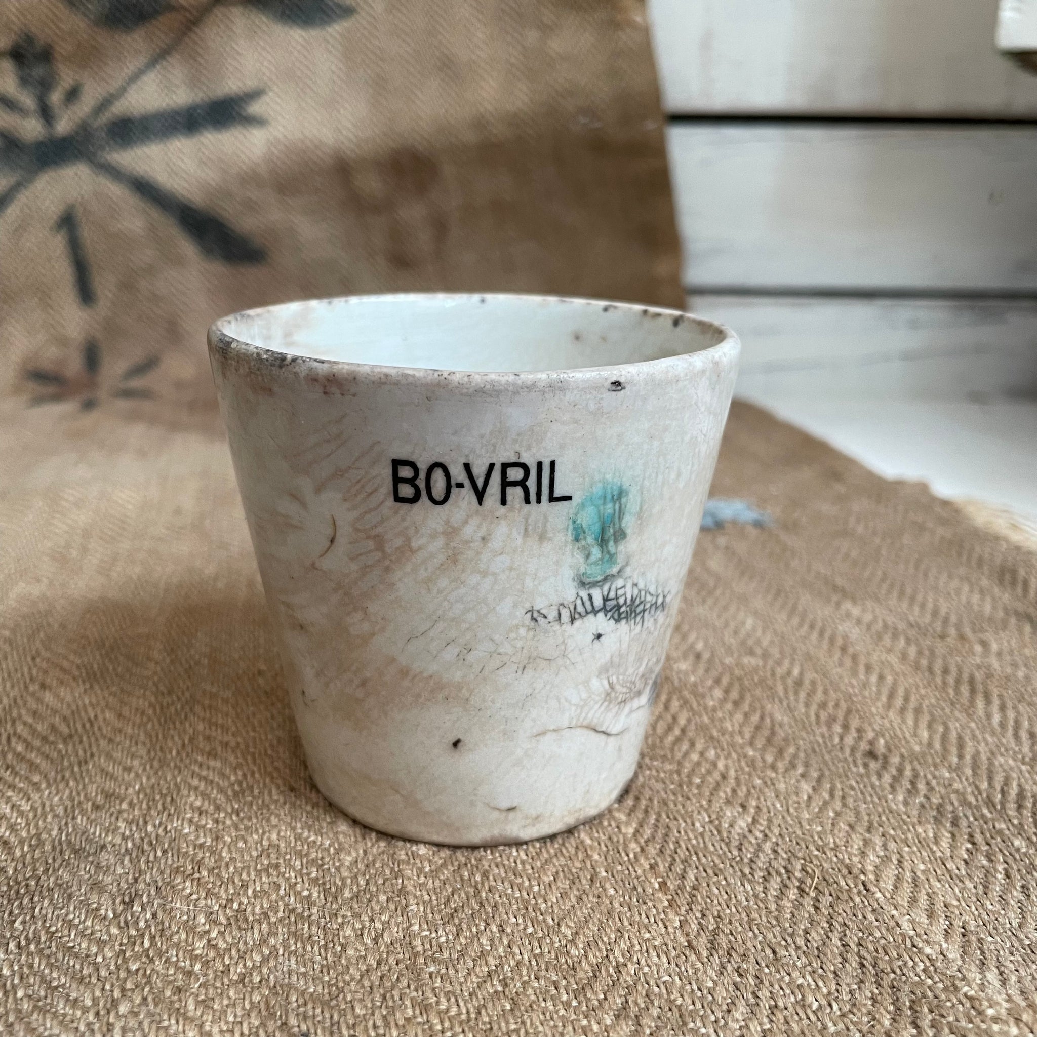 Victorian Bovril Measuring Pot