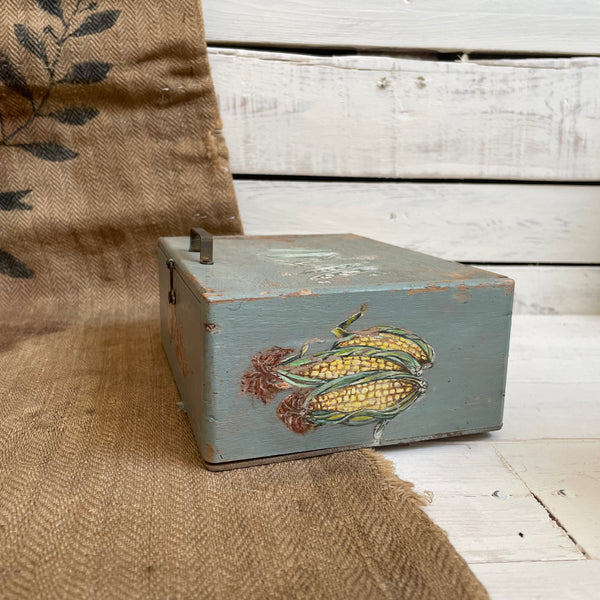 Vintage Seed Wooden Box