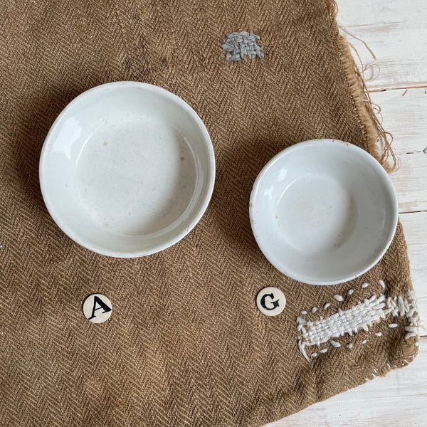 Plain Victorian Ceramic Dishes
