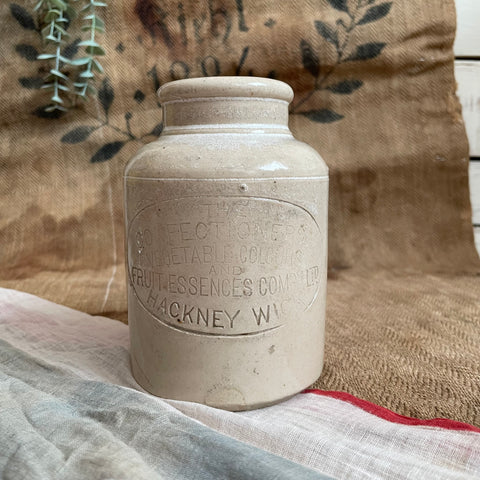 The Confectioners' Vegetable Colours & Fruit Essences Compy Ltd Pot