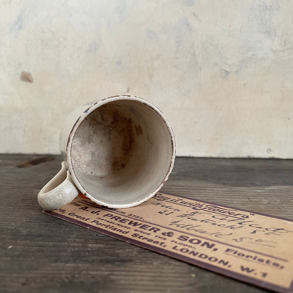Antique Motto Cup