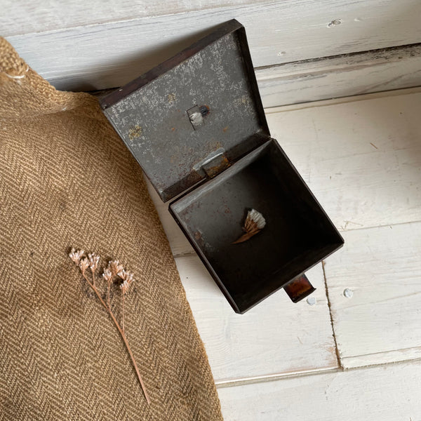 Antique Ginger Tin Box