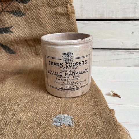 Antique Frank Coopers Marmalade Pot