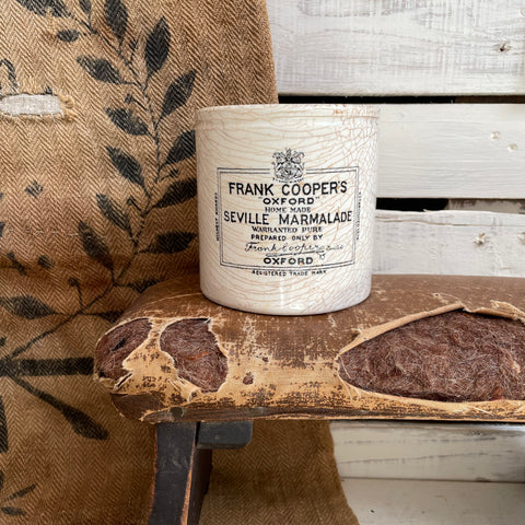 Antique Large Frank Coopers Marmalade Pot