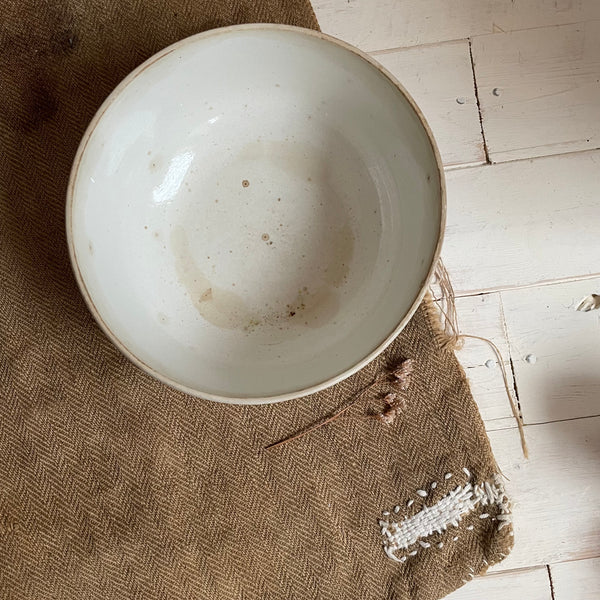 Large French Blue Bowl
