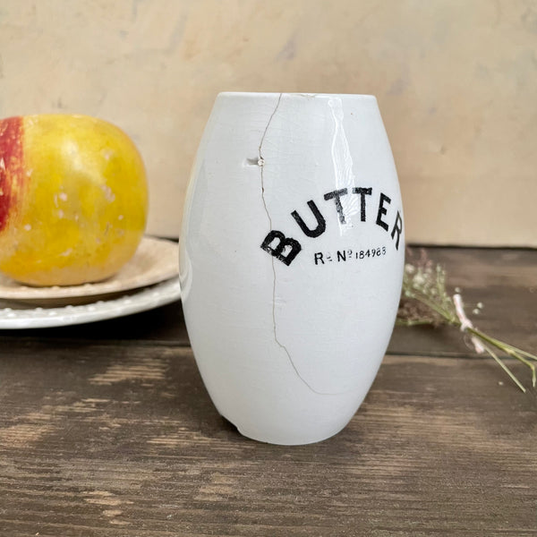 Rare Victorian Butter Pot