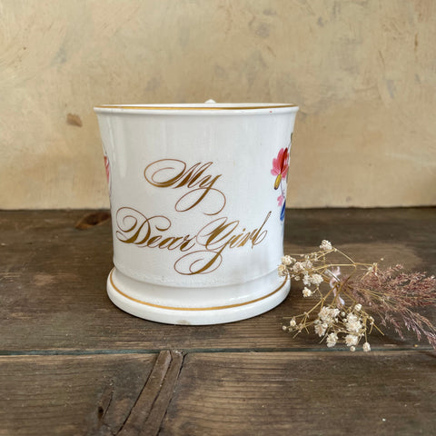 Victorian 'My Dear Girl' Mug