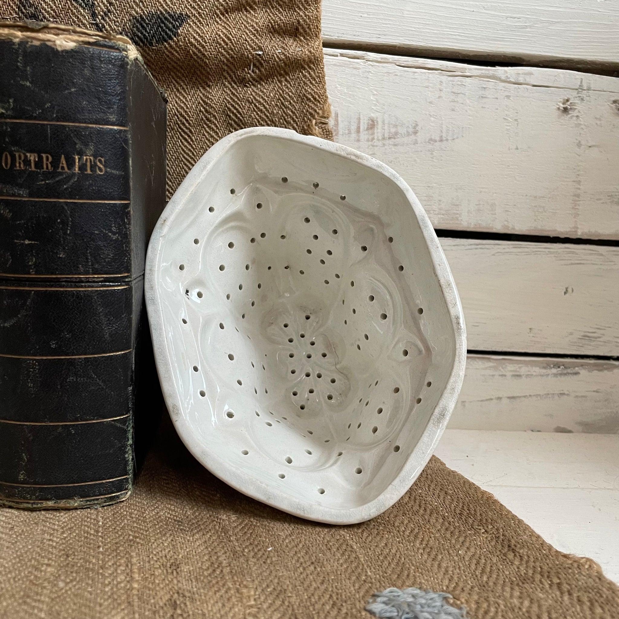 Victorian Cheese Strainer Mould