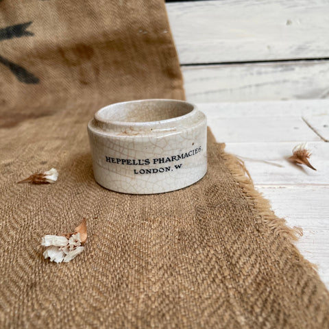 Antique Heppell's Pharmacies Chemist Pot