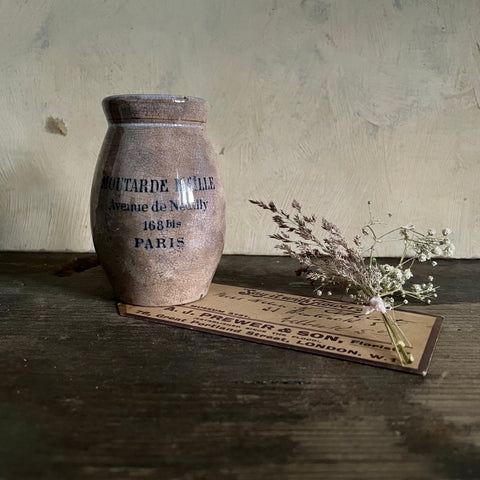 Antique Moutarde Maille Pot