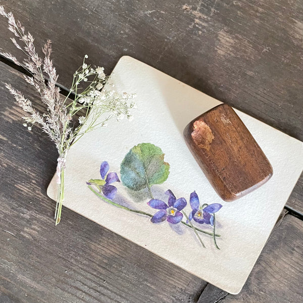 Antique Apprentice Miniature Slide Lid Box