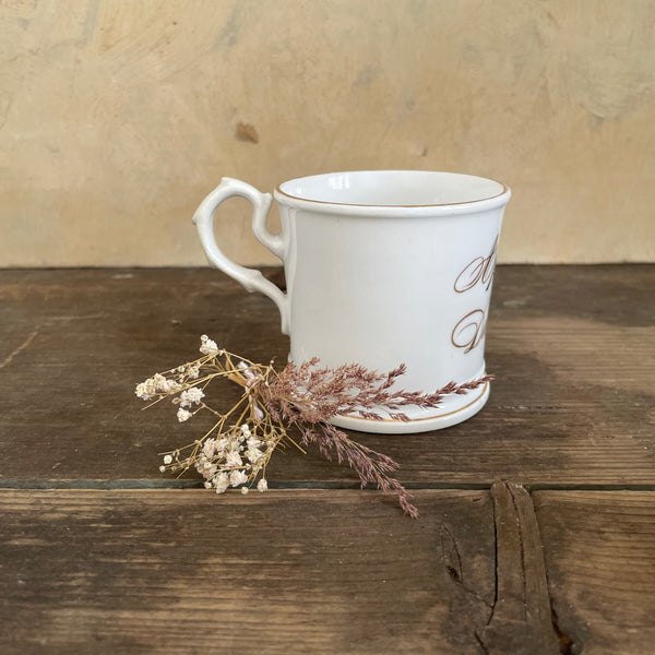 RESERVED. Victorian 'A Present For My Dear Girl' Mug