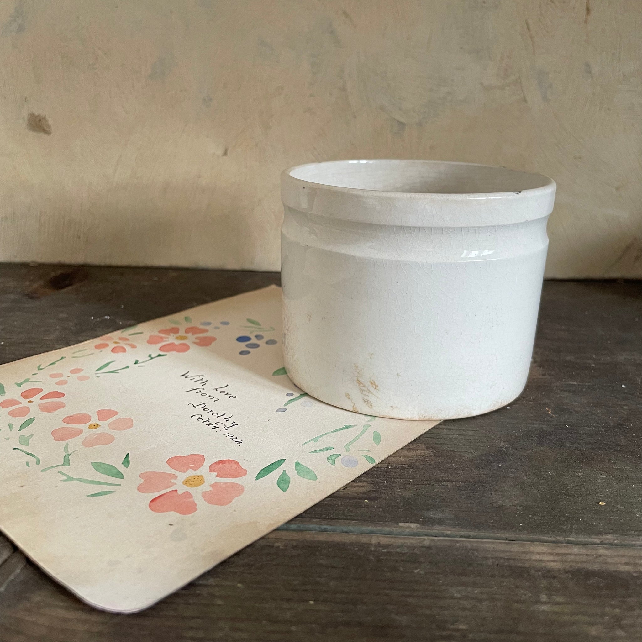 Antique French Confiture Pot