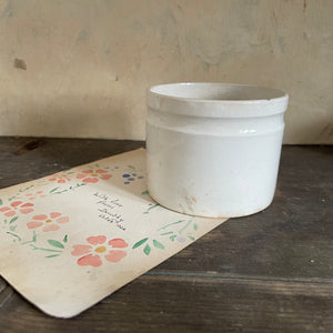 Antique French Confiture Pot