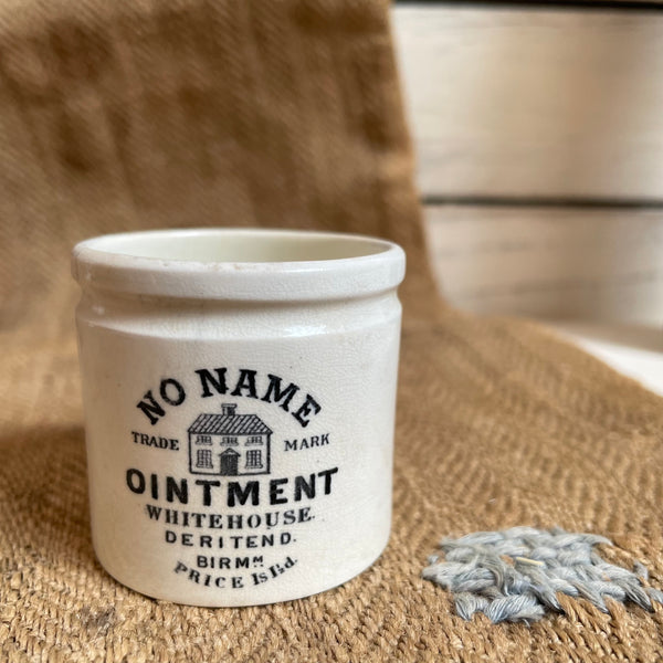 Rare No Name Ointment Pot