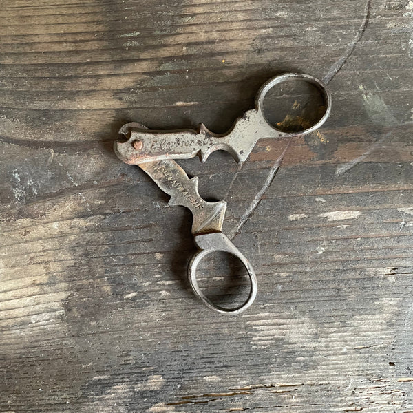 Vintage French Champagne Scissors