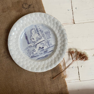 Antique Childs Staffordshire Plate