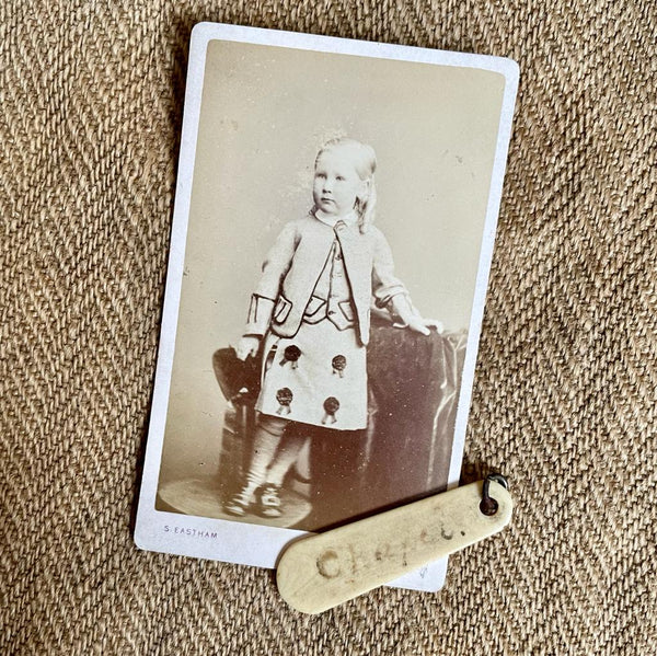 Antique Bone Key Fobs
