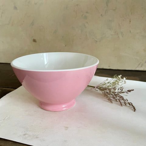Antique Pink French Café Au Lait Bowl