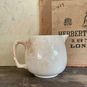 Vintage Crazed White Jug