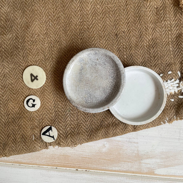 Cherry Tooth Paste Pot with Lid