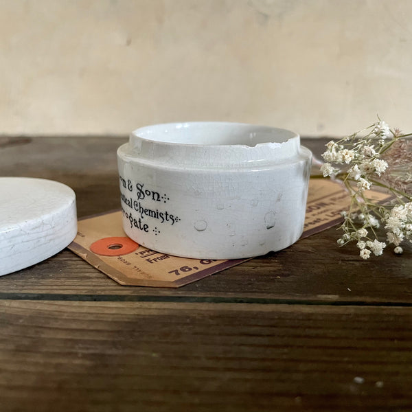 Antique Wilson & Son Harrogate Chemist Pot