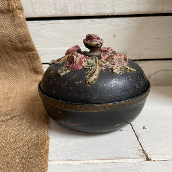 Victorian Papier-mâché Trinket Box