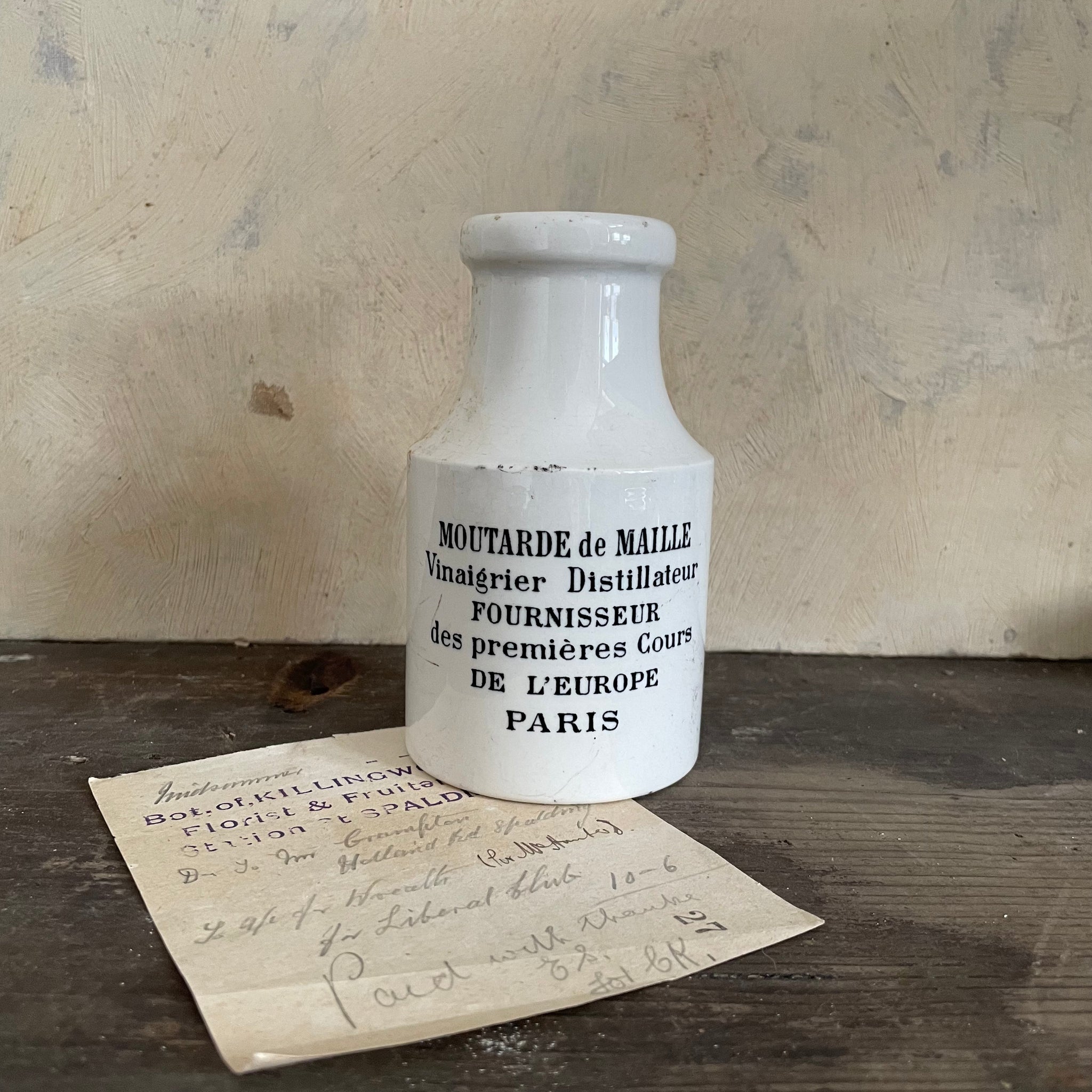 Antique Moutarde de Maille Pot
