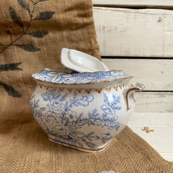 Antique Sugar Bowl Pot
