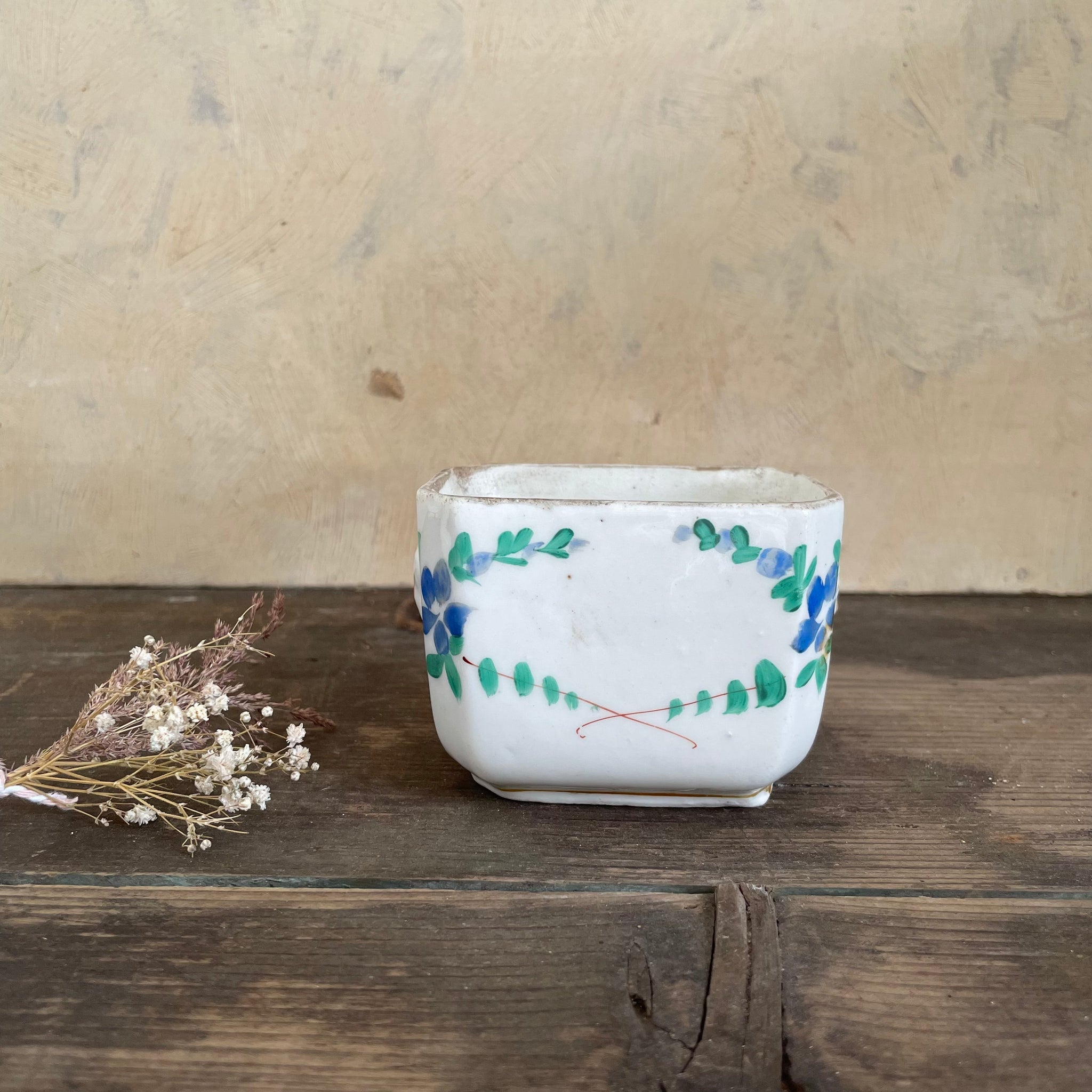 Pretty French Detailed Antique Pot