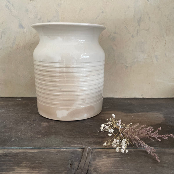 Antique Large Band Storage Jar
