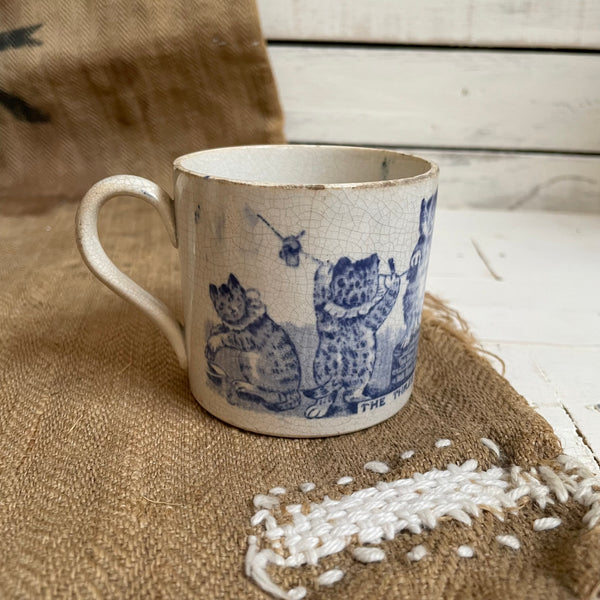 Victorian Blue Kitten Childs Cup