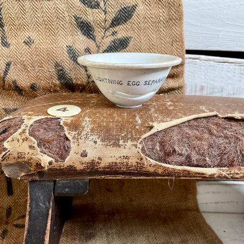 Antique Lightening Egg Separator