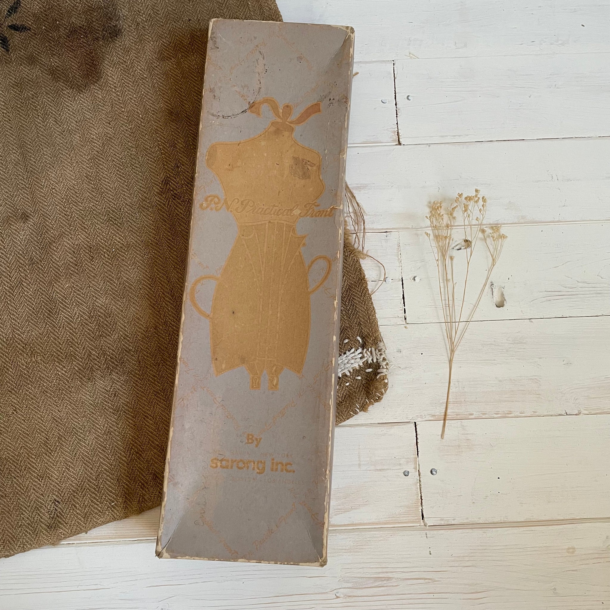 Antique Corset Box