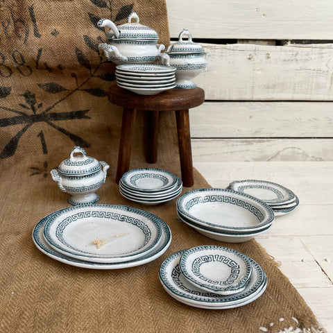 Antique Ironstone Childs Dinner Set