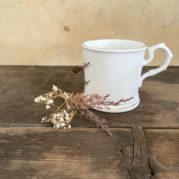 RESERVED. Victorian 'A Present For My Dear Girl' Mug