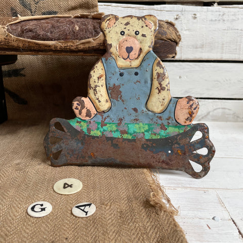 Vintage Tin Bear