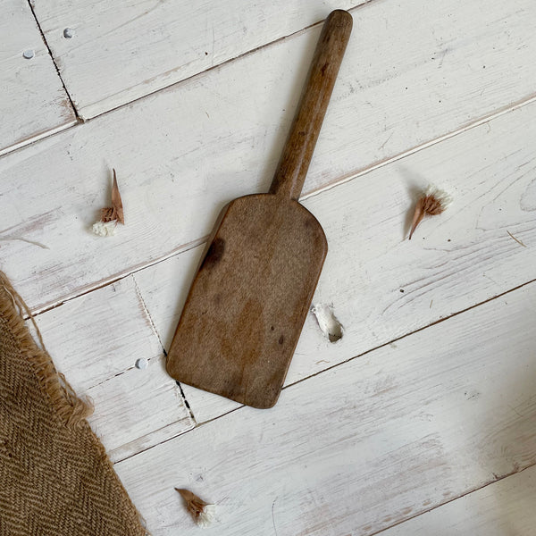 Antique Butter Carved Pat
