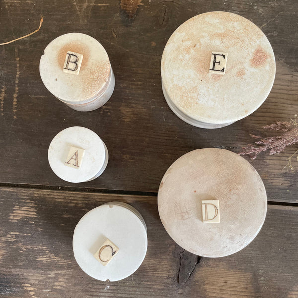 Plain Victorian Chemist Pots