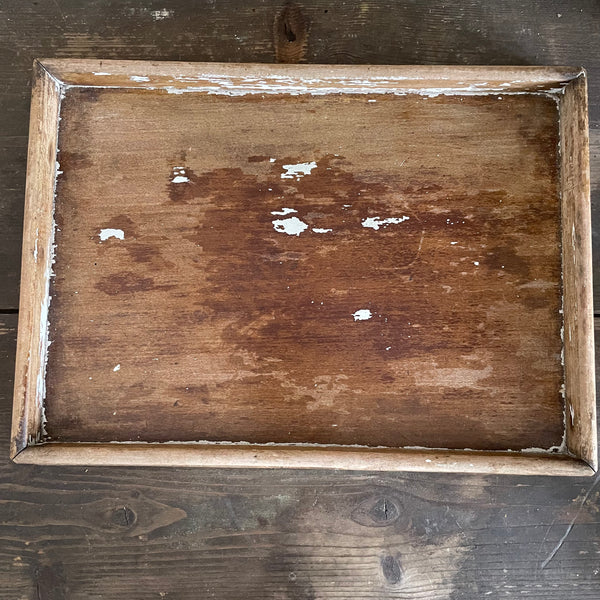 Antique Wooden Chippy Tray