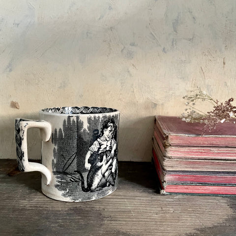 Victorian Staffordshire Childs Cup