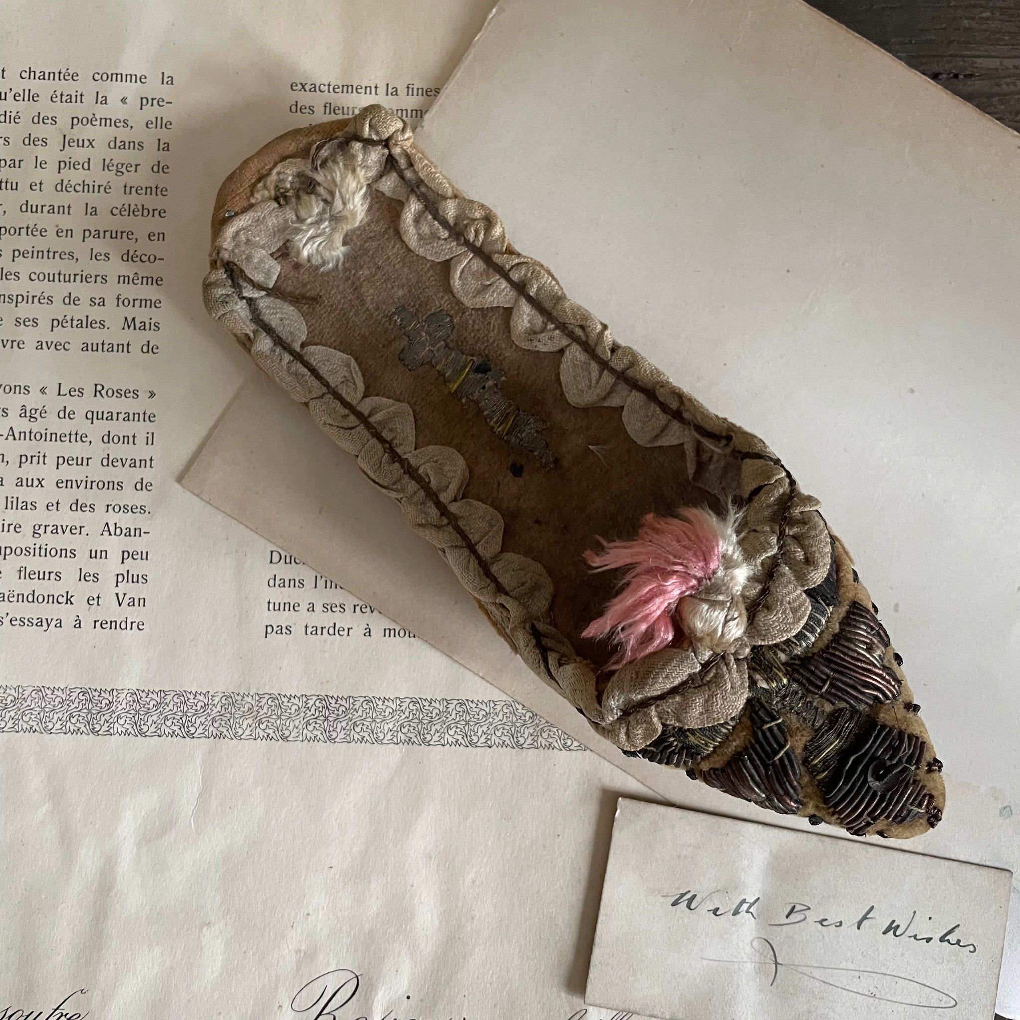 Antique Unusual Display Slipper