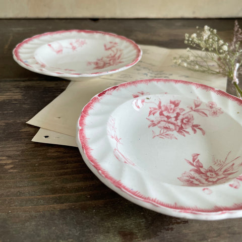 Two Antique Childs Tea Set Bowls