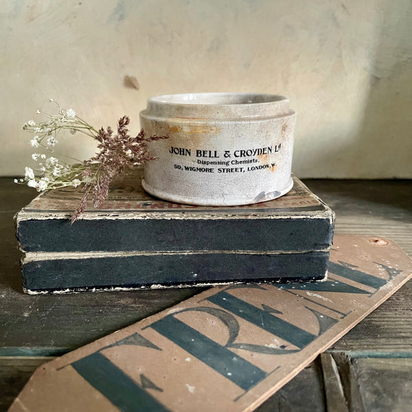 Antique John Bell & Croyden Ld Chemist Pot