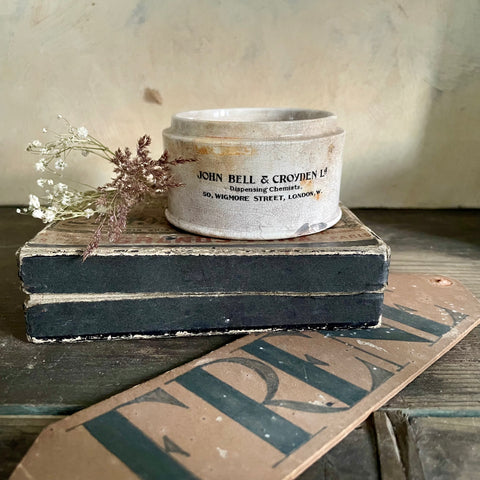 Antique John Bell & Croyden Ld Chemist Pot